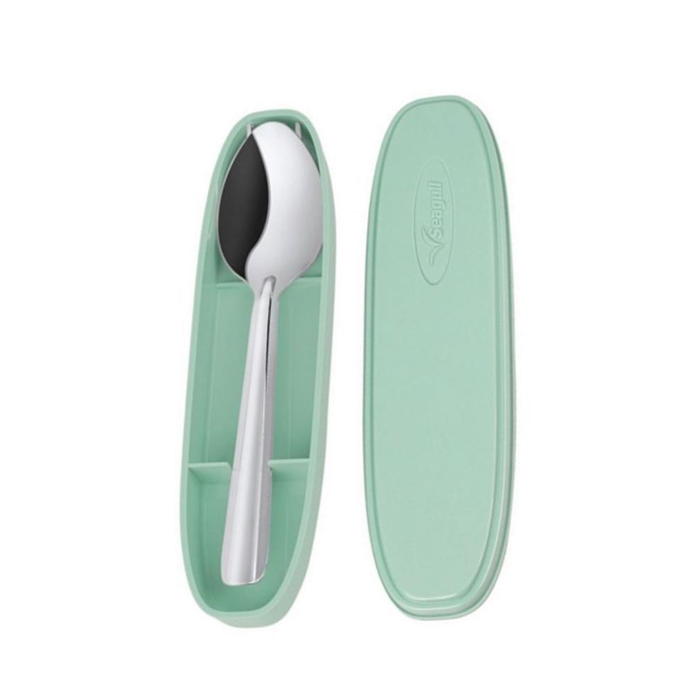 ชุดช้อนส้อม SEAGULL ข้าวไทย สีเขียว