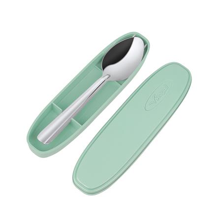 ชุดช้อนส้อม SEAGULL ข้าวไทย สีเขียว_2