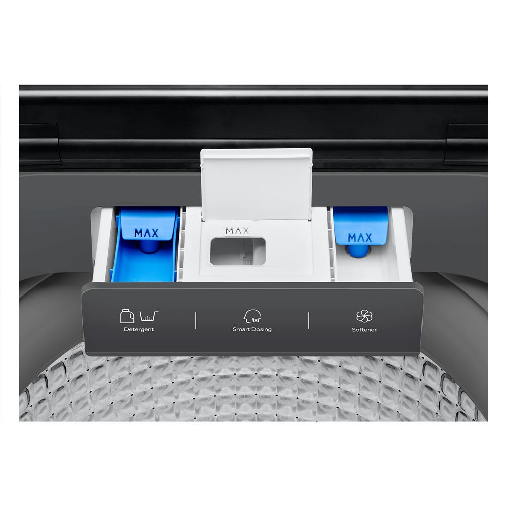 เครื่องซักผ้าฝาบน HAIER HWM180-B2178S8 18 กก. อินเวอร์เตอร์ สีเทาเข้ม