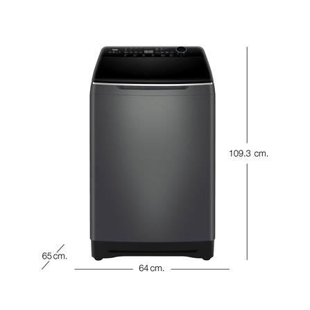 เครื่องซักผ้าฝาบน HAIER HWM180-B2178S8 18 กก. อินเวอร์เตอร์ สีเทาเข้ม_5