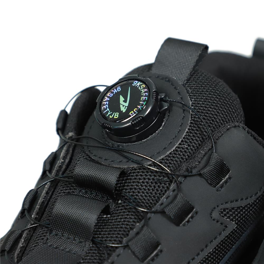 รองเท้านิรภัยผ้า พื้นยาง PU DEXZON 262 เบอร์ 40 สีดำ