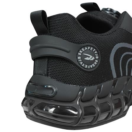 รองเท้านิรภัยผ้า พื้นยาง PU DEXZON 262 เบอร์ 40 สีดำ_4