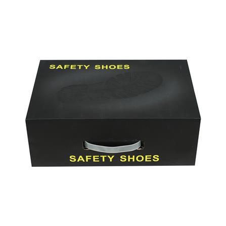 รองเท้านิรภัยผ้า พื้นยาง PU DEXZON 262 เบอร์ 40 สีดำ_5