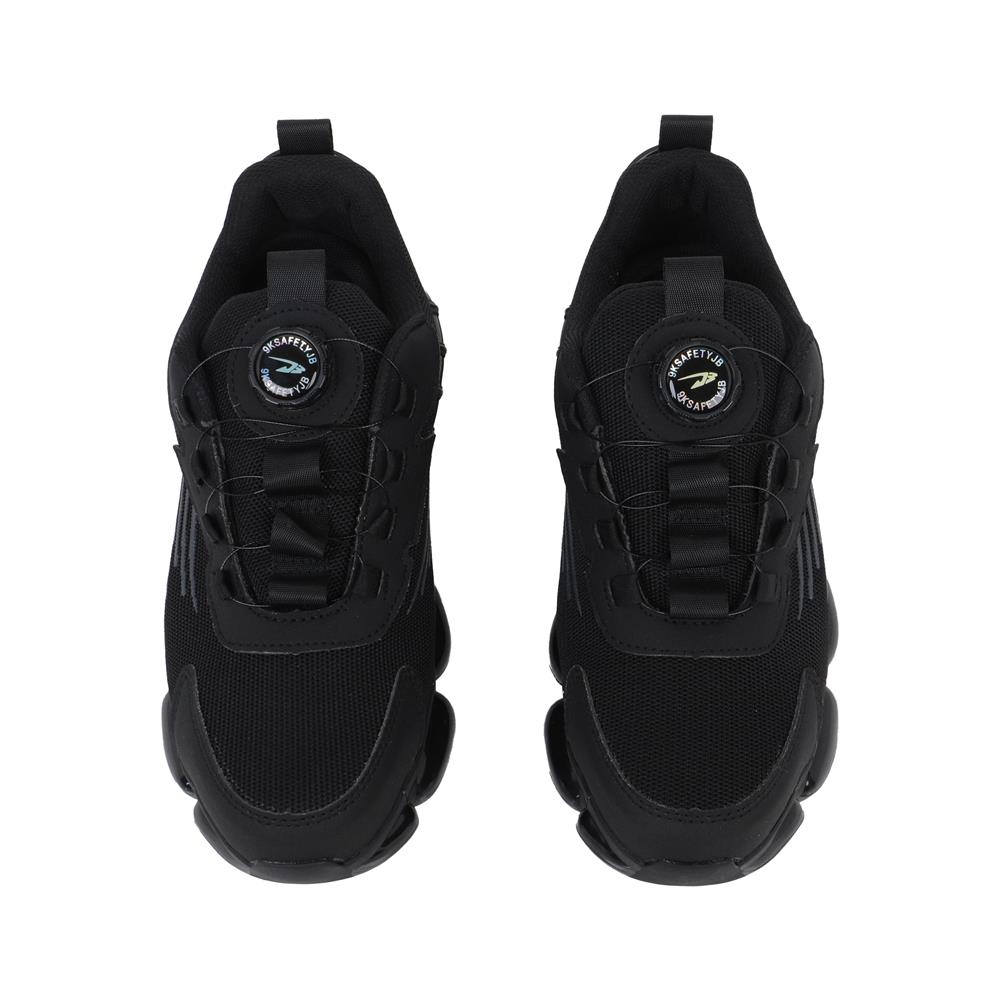 รองเท้านิรภัยผ้า พื้นยาง PU DEXZON 262 เบอร์ 41 สีดำ