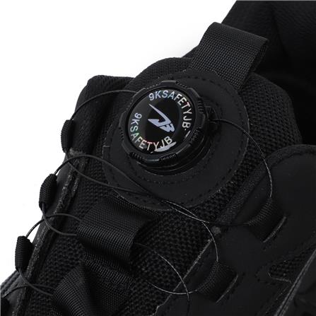 รองเท้านิรภัยผ้า พื้นยาง PU DEXZON 262 เบอร์ 41 สีดำ_3