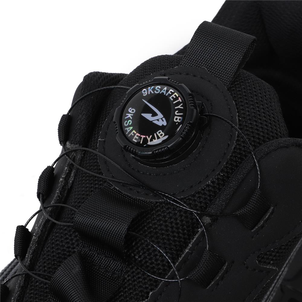 รองเท้านิรภัยผ้า พื้นยาง PU DEXZON 262 เบอร์ 42 สีดำ