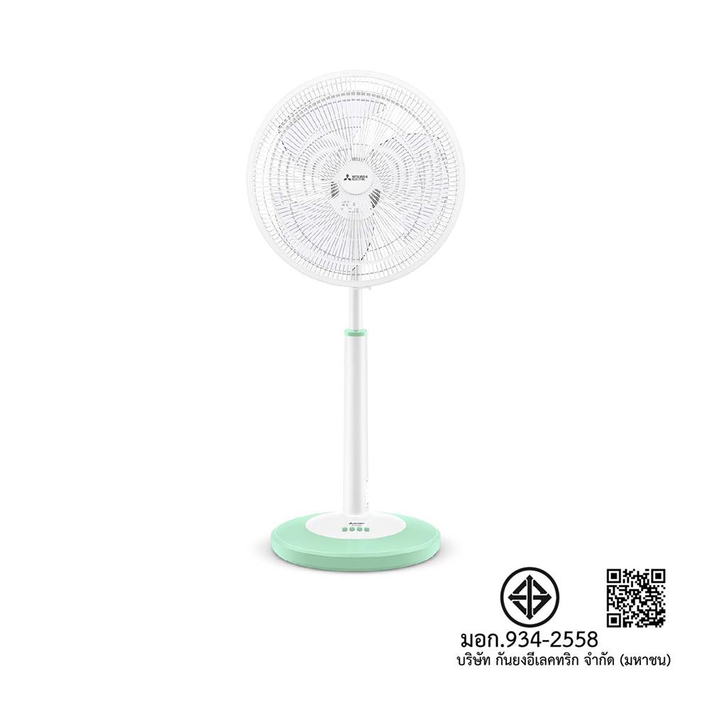พัดลมสไลด์ 18 นิ้ว MITSUBISHI R18A-GB PT-GR สีเขียว