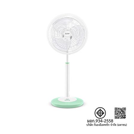 พัดลมสไลด์ 18 นิ้ว MITSUBISHI R18A-GB PT-GR สีเขียว_2