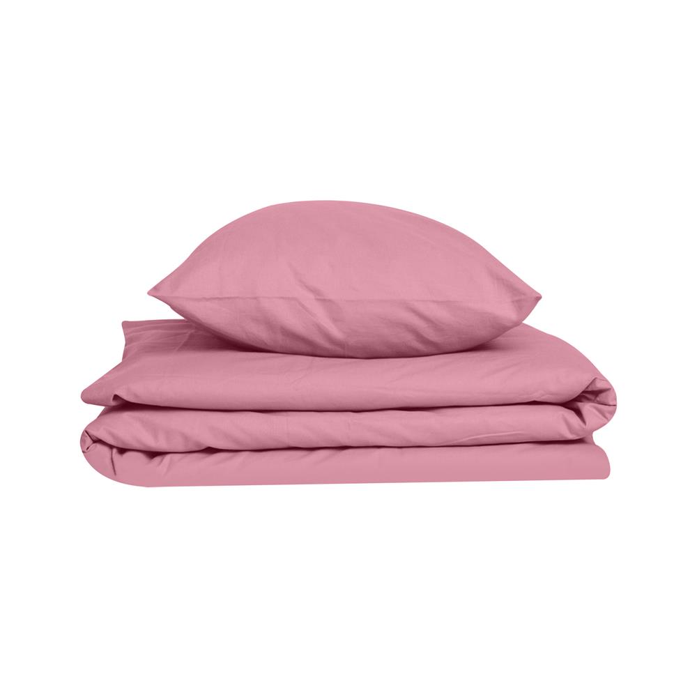 ชุดผ้าปูที่นอน 3.5 ฟุต 2 ชิ้น BED CLIP MICROTEX สี PINK