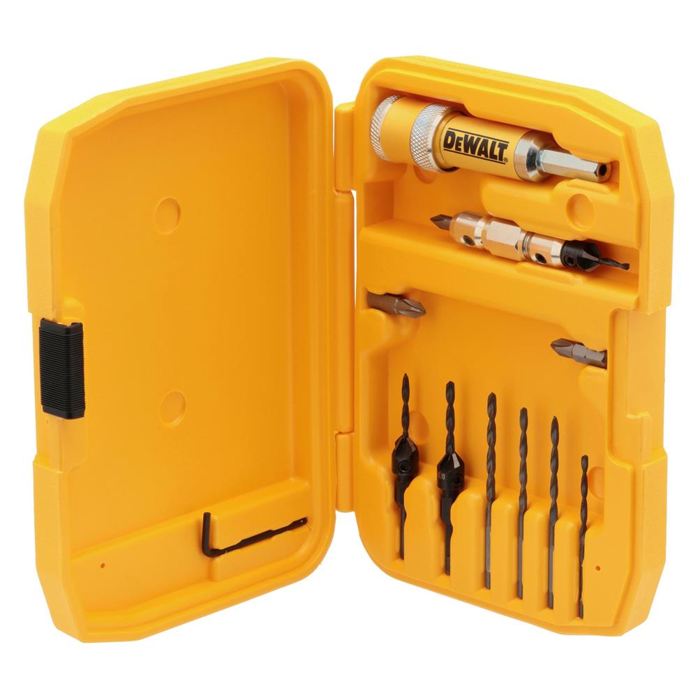 ชุดดอกไขควงและดอกสว่าน DEWALT DW2735P 12 ชิ้น