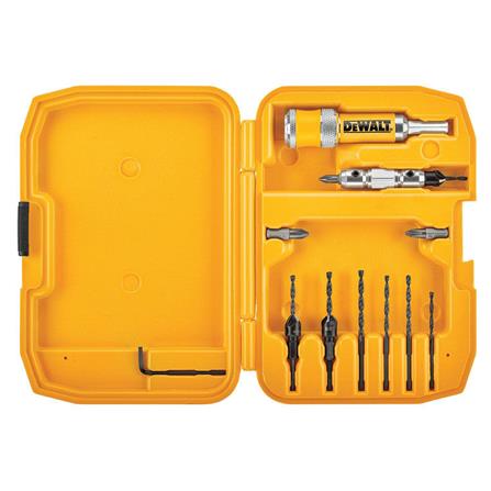 ชุดดอกไขควงและดอกสว่าน DEWALT DW2735P 12 ชิ้น_0