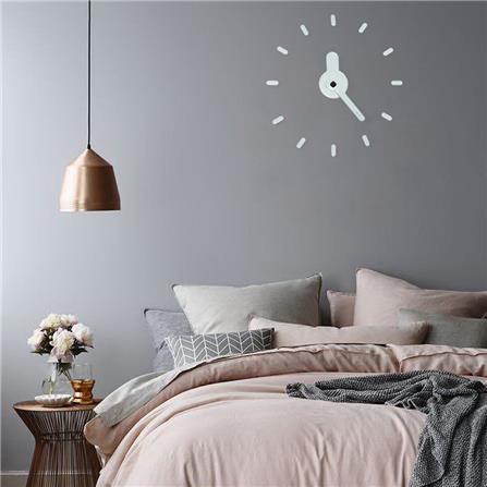 นาฬิกาติดผนัง ON TIME V1M DIY 19 นิ้ว สีขาว_2