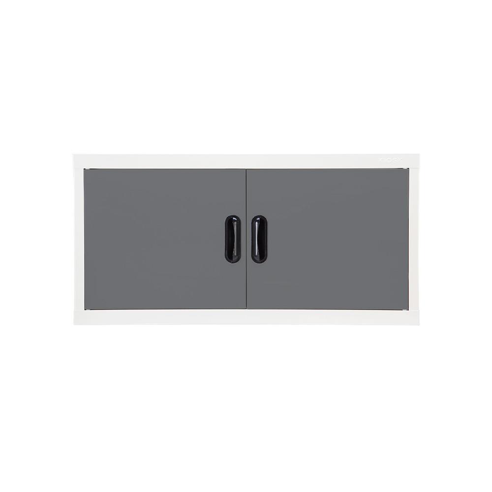 ตู้เหล็กบานเปิดทึบ KIOSK MAX-011 สีเทา