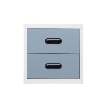 ตู้ลิ้นชักเหล็ก 2 ลิ้นชัก KIOSK UNI-4 สีเทาอ่อน