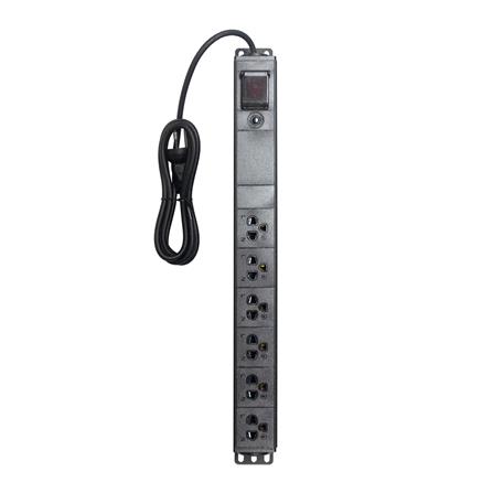 รางปลั๊กไฟตู้ RACK 6 ช่อง 1 สวิตซ์ GLINK GPDU-07K 2 ม._1