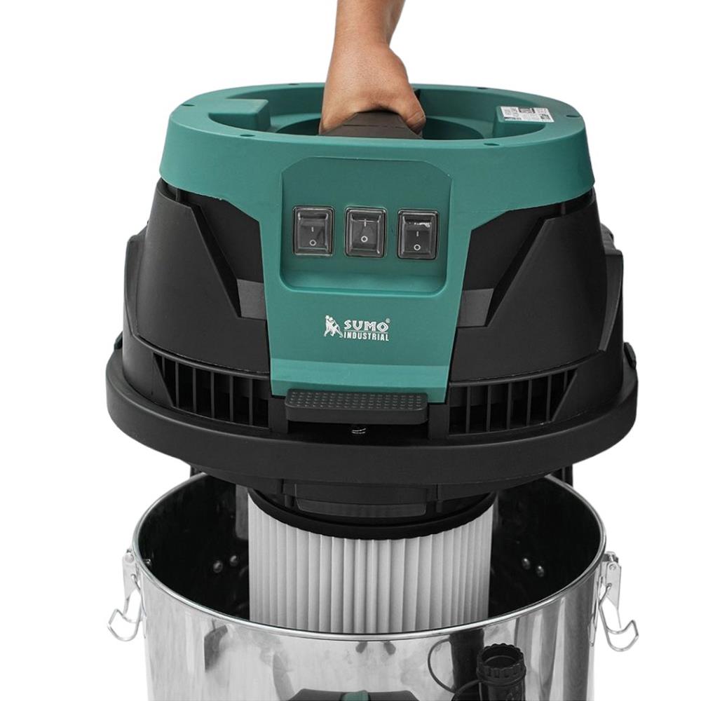 เครื่องดูดฝุ่นเปียกและแห้ง SUMO 80 ลิตร 3000วัตต์