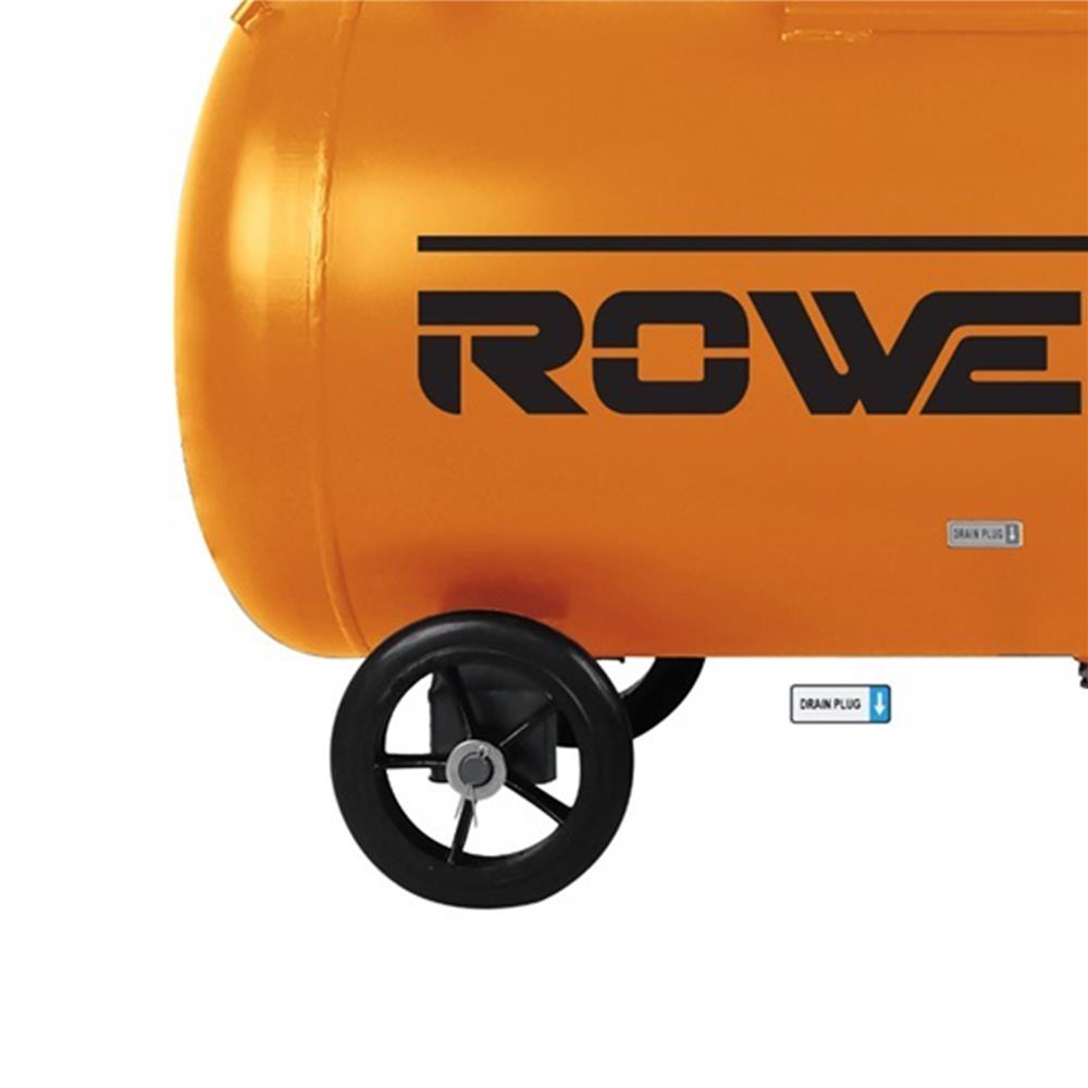 ปั๊มลมสายพานพร้อมมอเตอร์ ROWEL RW 653/200 3 แรงม้า 200 ลิตร