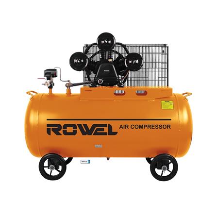 ปั๊มลมสายพานพร้อมมอเตอร์ ROWEL RW 653/200 3 แรงม้า 200 ลิตร_0