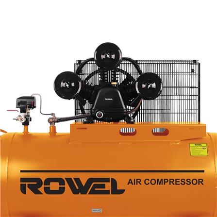 ปั๊มลมสายพานพร้อมมอเตอร์ ROWEL RW 653/200 3 แรงม้า 200 ลิตร_1
