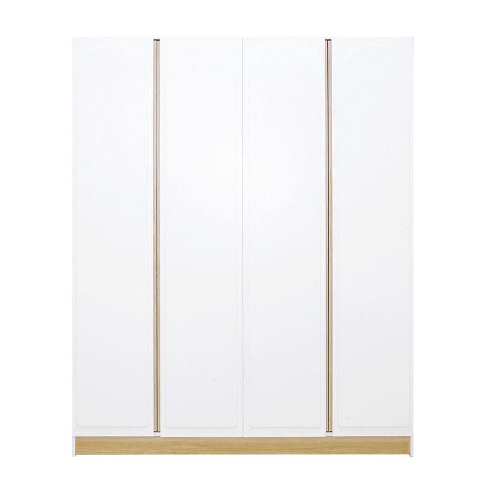 ตู้เสื้อผ้า 4 บานเปิด KONCEPT NORDIS 19223552 สีลินด์เบิร์ก/ขาว