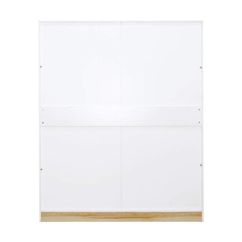 ตู้เสื้อผ้า 4 บานเปิด KONCEPT NORDIS 19223552 สีลินด์เบิร์ก/ขาว