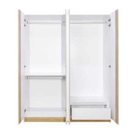 ตู้เสื้อผ้า 4 บานเปิด KONCEPT NORDIS 19223552 สีลินด์เบิร์ก/ขาว_3