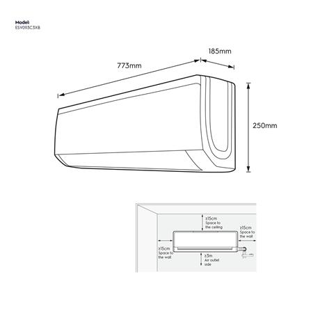 แอร์ผนัง ELECTROLUX ESV093C3XB 9000 บีทียู อินเวอร์เตอร์_5
