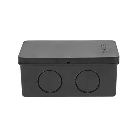 กล่องพักสายสี่เหลี่ยม ELECKTA 2X4 นิ้ว สีดำ_1