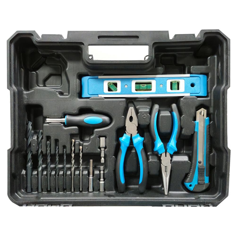 ชุดสว่านกระแทก พร้อมอุปกรณ์ MATALL PRO T-80BS 13 มม. 500 วัตต์