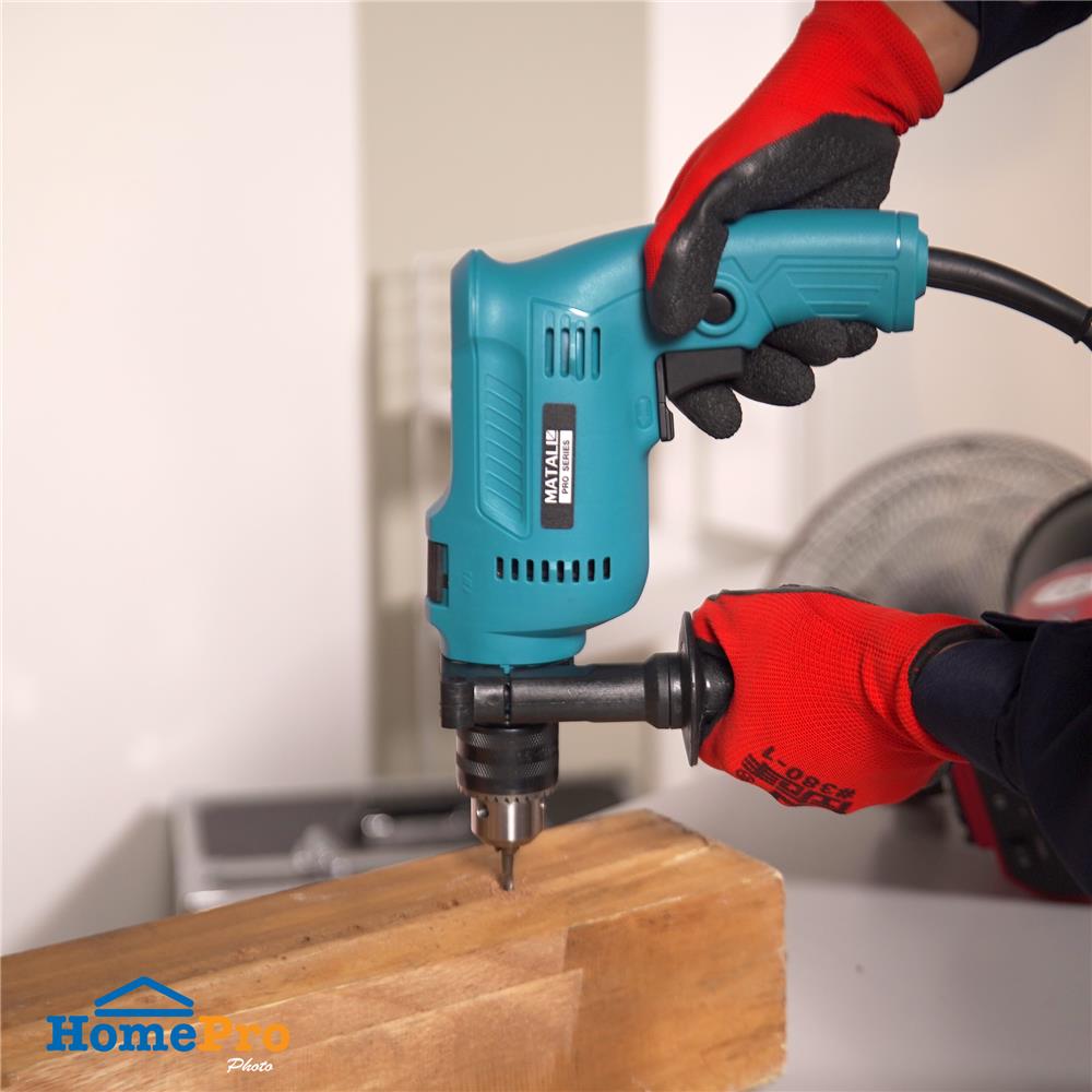 ชุดสว่านกระแทก พร้อมอุปกรณ์ MATALL PRO T-80BS 13 มม. 500 วัตต์
