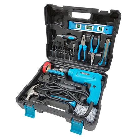 ชุดสว่านกระแทก พร้อมอุปกรณ์ MATALL PRO T-80BS 13 มม. 500 วัตต์_1