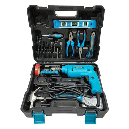 ชุดสว่านกระแทก พร้อมอุปกรณ์ MATALL PRO T-80BS 13 มม. 500 วัตต์_2