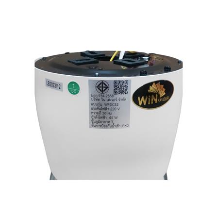 พัดลมไม่มีโคมไฟ WINFAVOUR DC69 52 นิ้ว สีขาว/ลายไม้_3