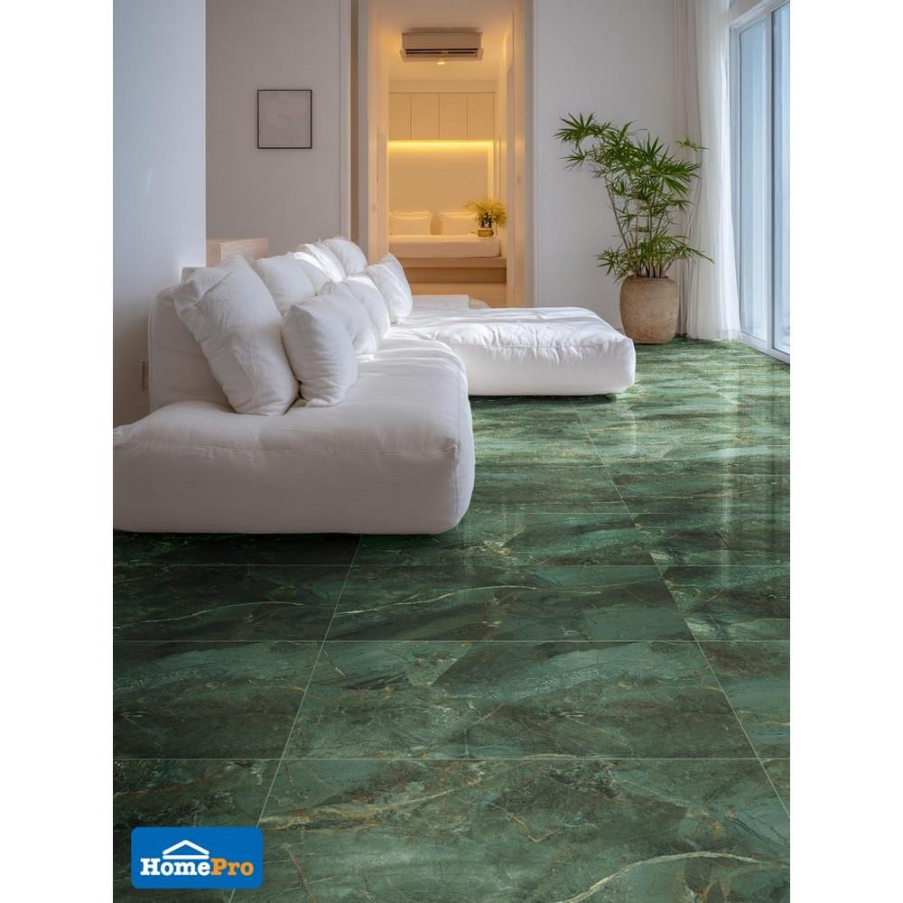 กระเบื้องพื้นพอร์ซเลน 60x120 ซม. COTTO แอตแลนติส อานีม่า เขียว PM 1.44 ตร.ม.