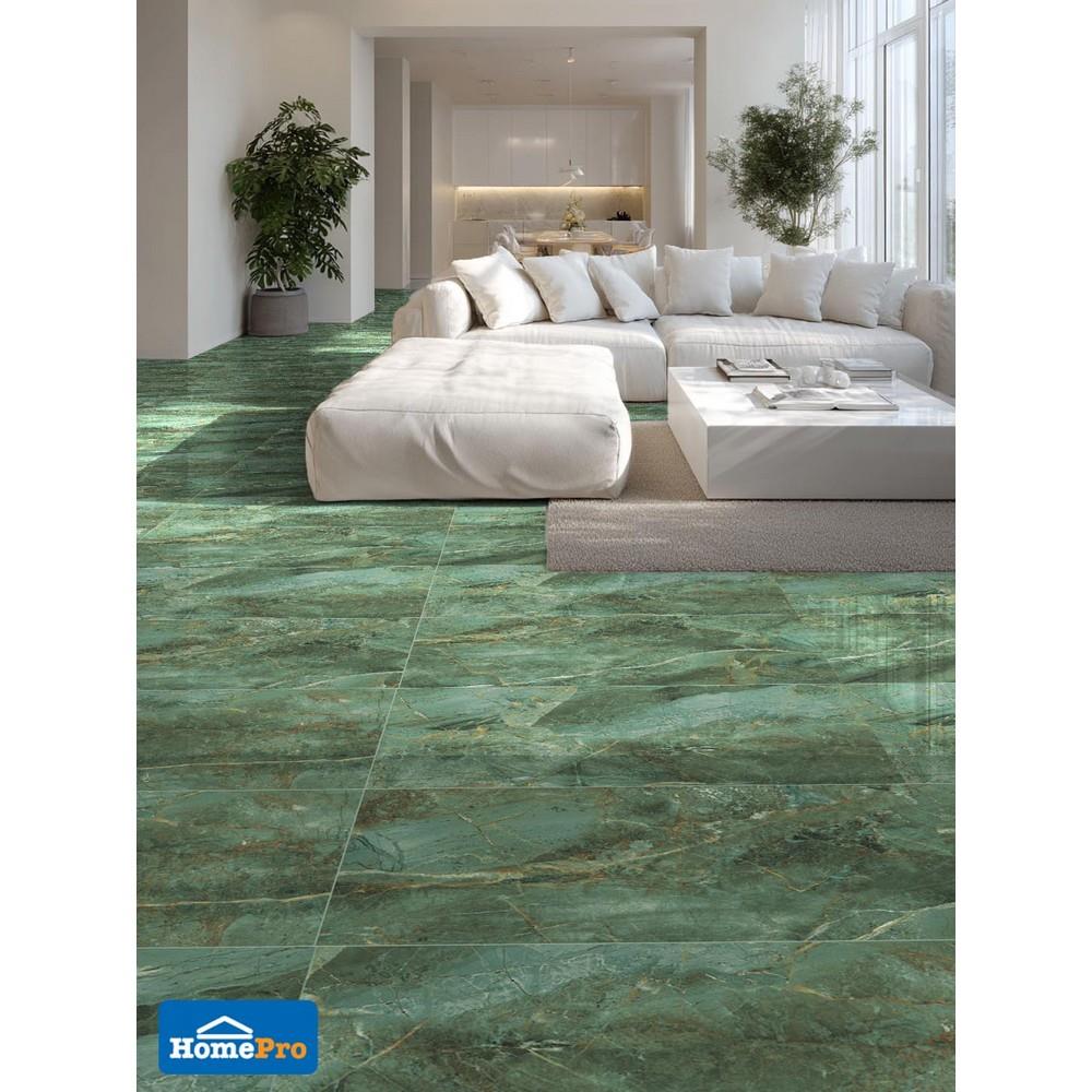 กระเบื้องพื้นพอร์ซเลน 60x120 ซม. COTTO แอตแลนติส อานีม่า เขียว PM 1.44 ตร.ม.