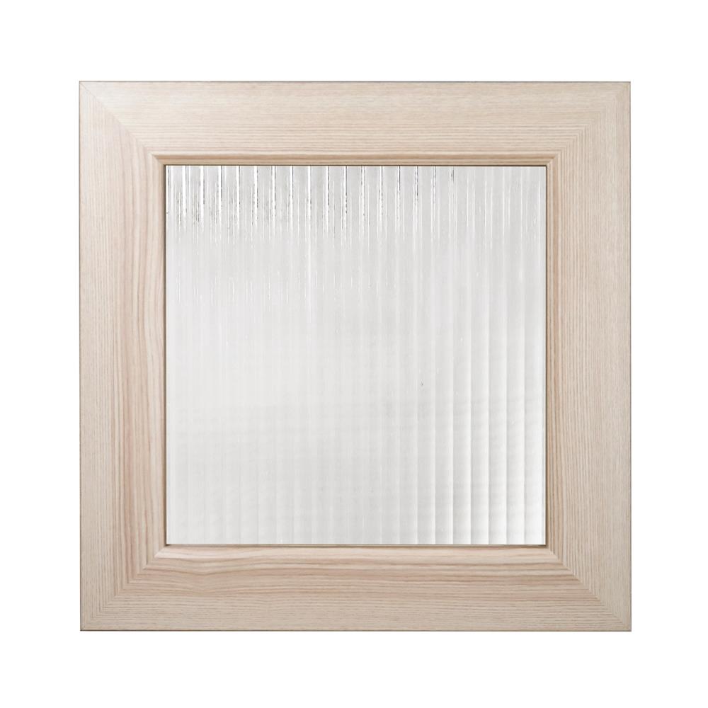 บานเดี่ยว FURDINI KEEPER PATTERNED GLASS 39.7X39.6 ซม. สี PINE OAK