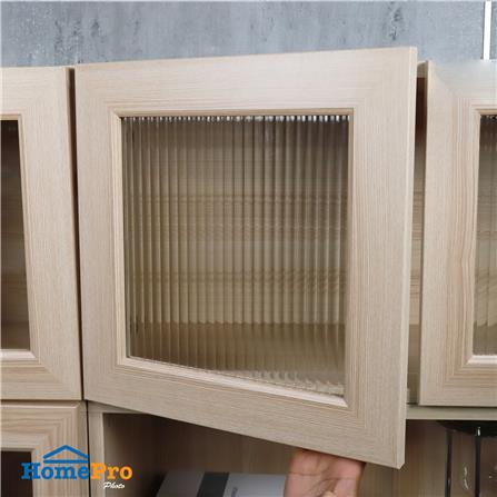 บานเดี่ยว FURDINI KEEPER PATTERNED GLASS 39.7X39.6 ซม. สี PINE OAK_6