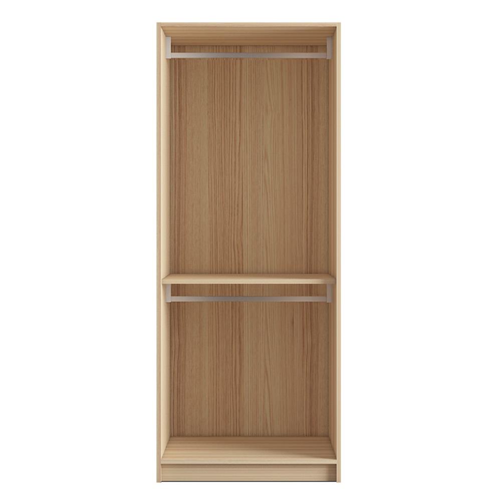โครงตู้เสื้อผ้า 2 ราวแขวน FURDINI KEEPER 80 ซม. สี PINE OAK