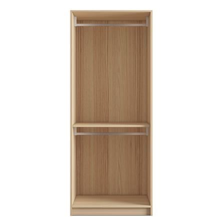 โครงตู้เสื้อผ้า 2 ราวแขวน FURDINI KEEPER 80 ซม. สี PINE OAK_1