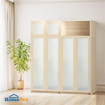 ตู้ต่อบนตู้เก็บของ FURDINI KEEPER 80X60 ซม. สี PINE OAK_3