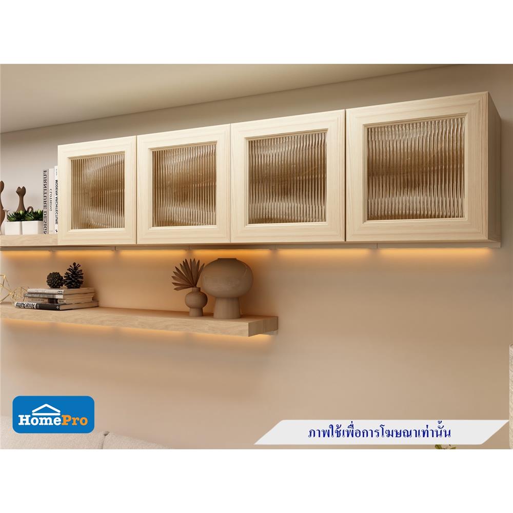 ตู้ต่อบนตู้เก็บของ FURDINI KEEPER 80X35 ซม. สี PINE OAK