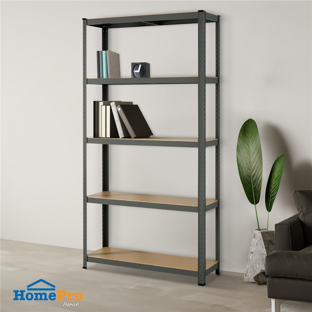 ชั้นเหล็ก 5 ชั้น MATALL เล็ก 180x90 ซม. สีเทา