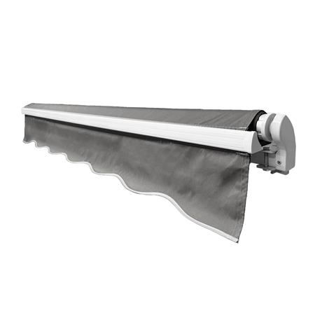 กันสาดผ้าพับได้ SUNSHIELD 395x300 ซม. สีเทาเข้ม_7