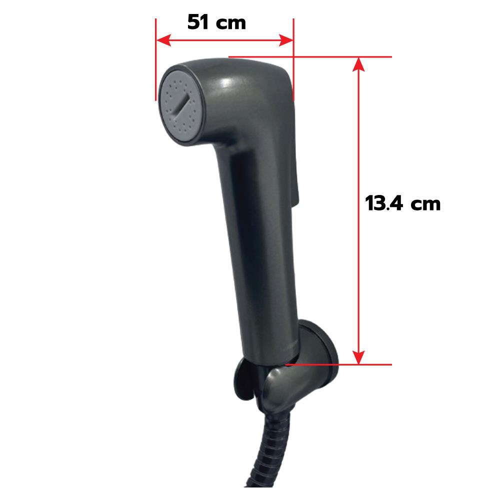 สายฉีดชำระครบชุด LUZERN RS-1102K สีเทา