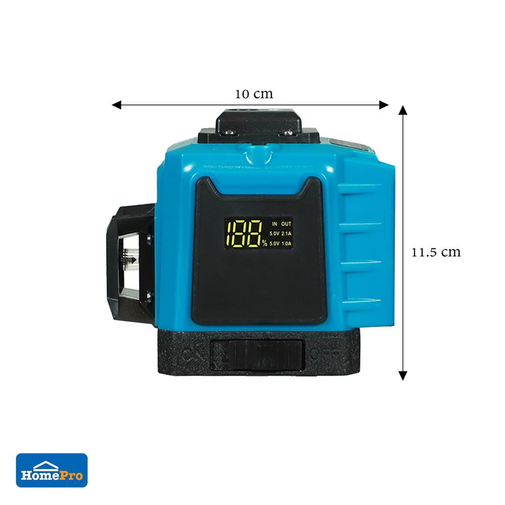 เลเซอร์วัดระดับ MATALL PRO LLX-360-03 50 ม. 12 เส้น แสงสีเขียว