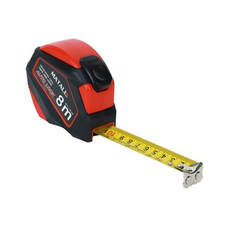 ตลับเมตร MATALL 8 ม. ล็อกอัตโนมัติ_0