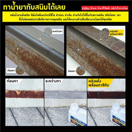 น้ำยาแปลงสภาพสนิม WOODTECT HERO RUST CONVERSION H2-P99 1 แกลลอน_3