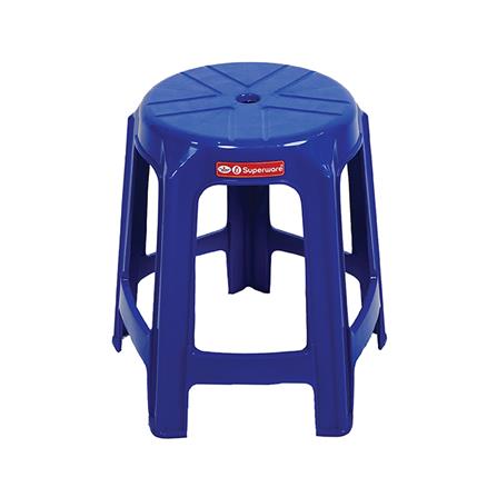 เก้าอี้พลาสติก SUPERWARE CH-61 สีน้ำเงิน_1