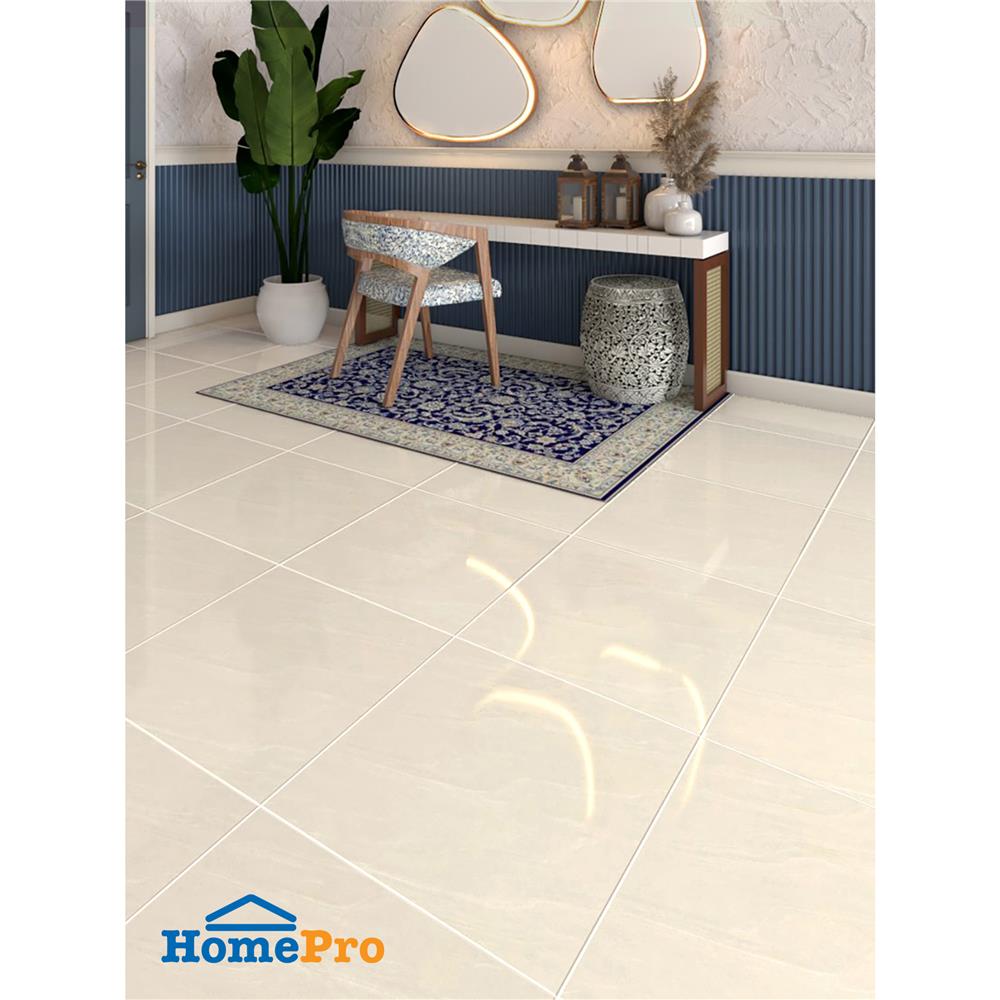 กระเบื้องพื้นพอร์ซเลน 60x60 ซม. DURAGRES เชอริช เบจ A 1.44 ตร.ม.