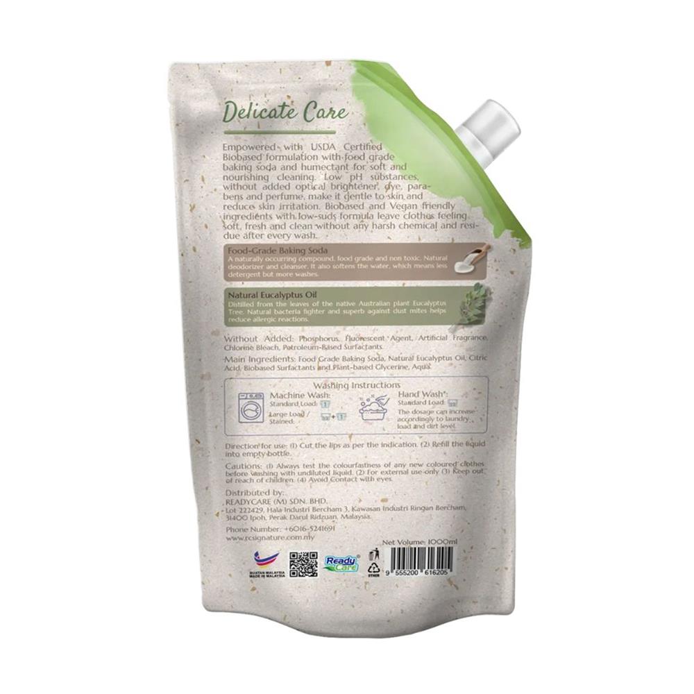 รีฟิลน้ำยาซักผ้า READY CARE 1,000 มล. DELICATE CARE
